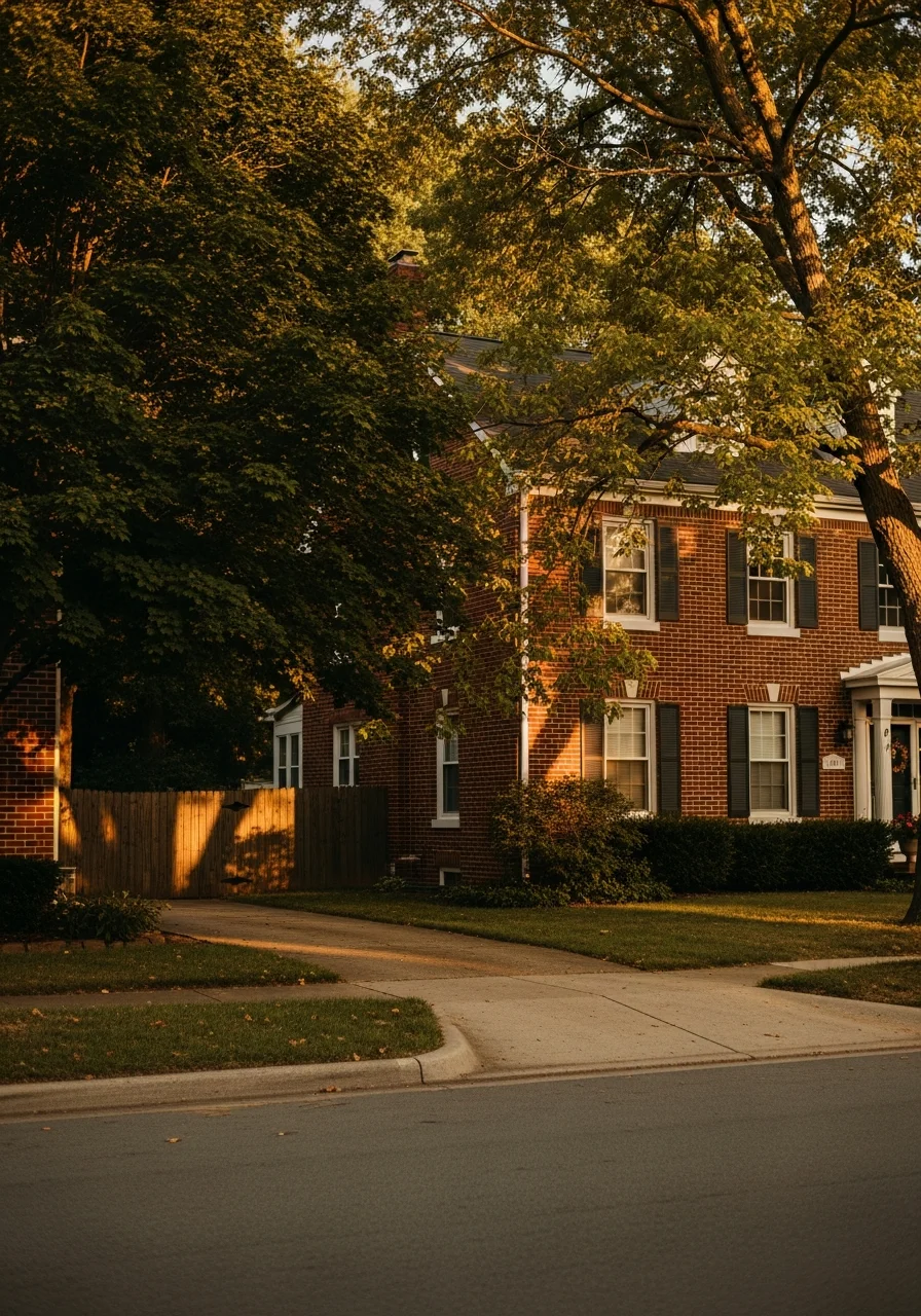 Eureka residential property with mature landscaping and traditional home architecture.
